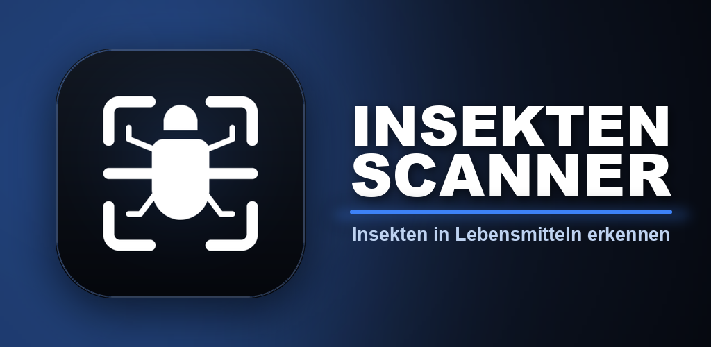 Insekten Lebensmittel Scanner, Barcode scannen, Insekten erkennen